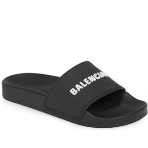 Balenciaga sport logo slides